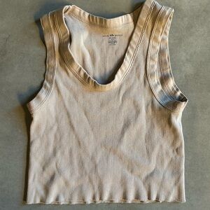 Tan Brandy Melville tank